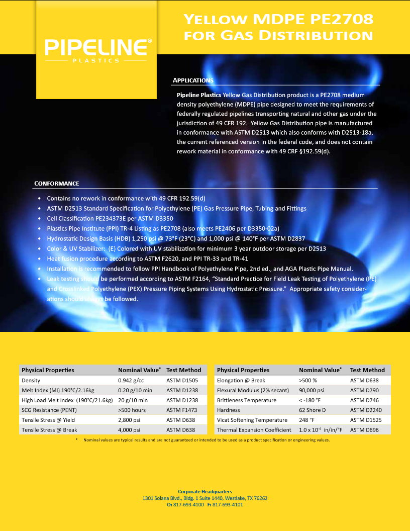 Product Brochures Pipeline Plastics